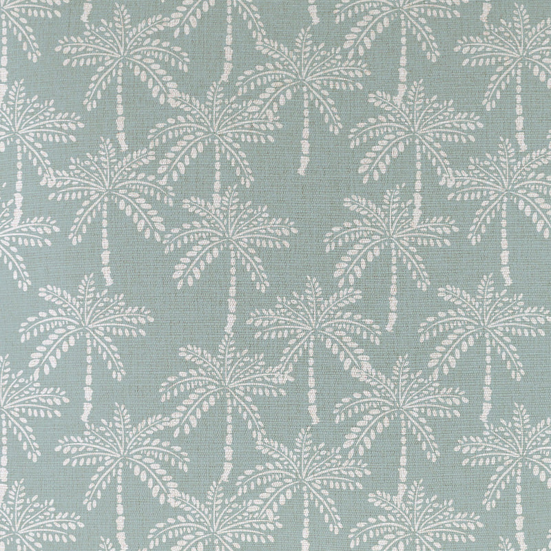 Cushion Cover-With Piping-Cabana Palms Seafoam-60cm x 60cm