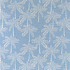 Cushion Cover-With Piping-Cabana Palms Pale Blue-35cm x 50cm