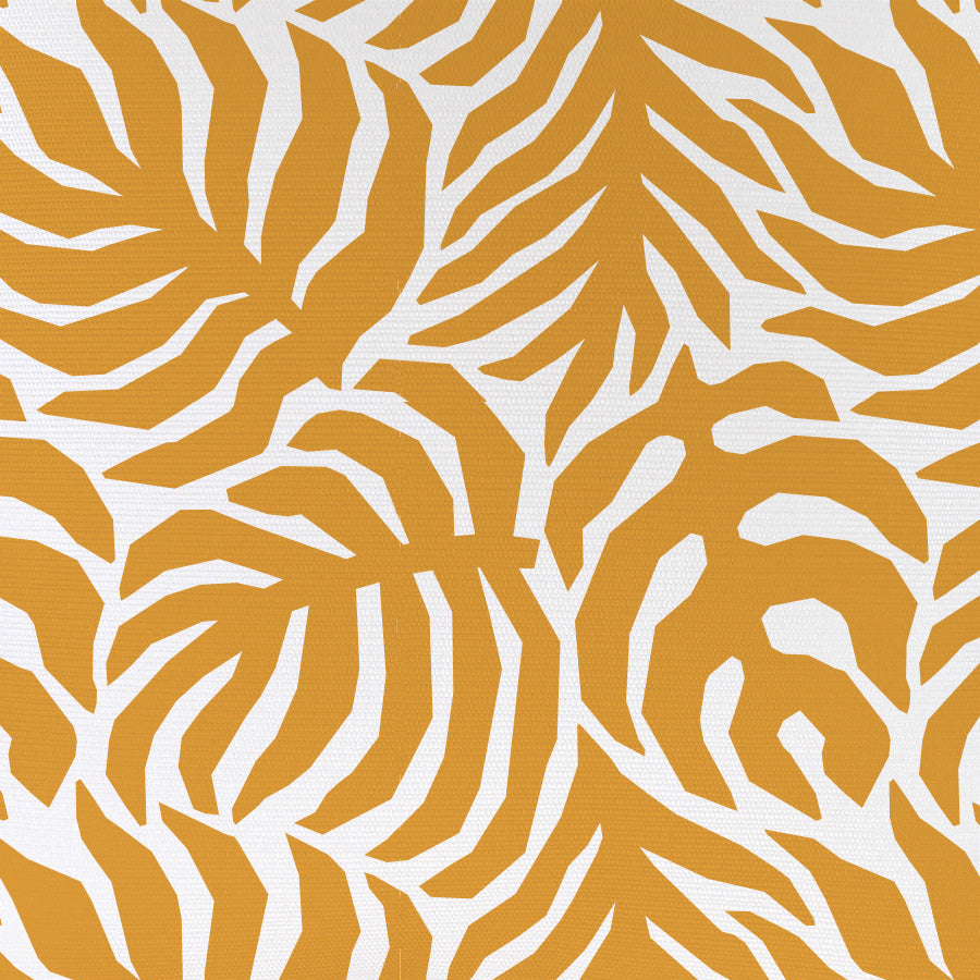 Cushion Cover-With Piping-Casa Palms Gold White-35cm x 50cm