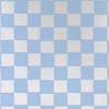 Cushion Cover-With Piping-Check Blue White-35cm x 50cm