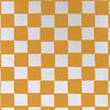 Cushion Cover-With Piping-Check Gold White-35cm x 50cm