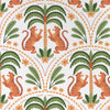 Cushion Cover-With Piping-Tiger Tree White-60cm x 60cm