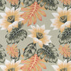 Cushion Cover-Coastal Fringe-Secret Garden White-45cm x 45cm