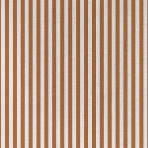 Cushion Cover-With Piping-Candy Stripe Rust-60cm x 60cm