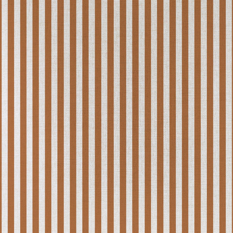Cushion Cover-With Piping-Candy Stripe Rust-60cm x 60cm
