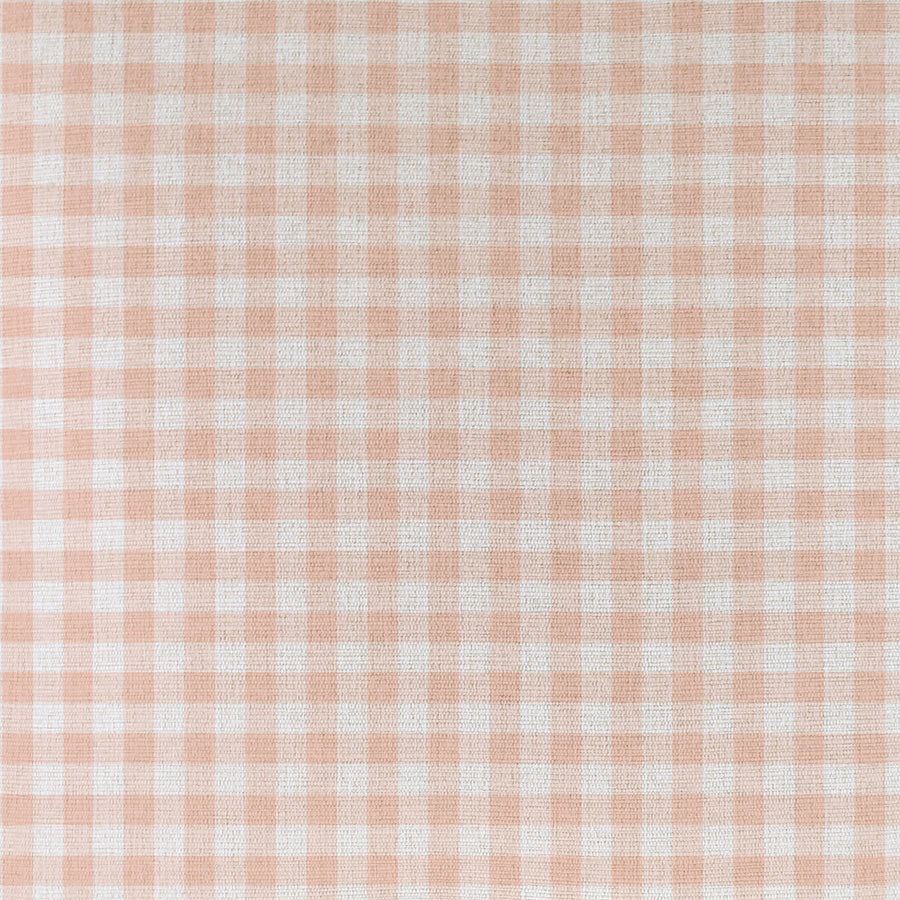 Cushion Cover-With Piping-Ginglam Peach-45cm x 45cm