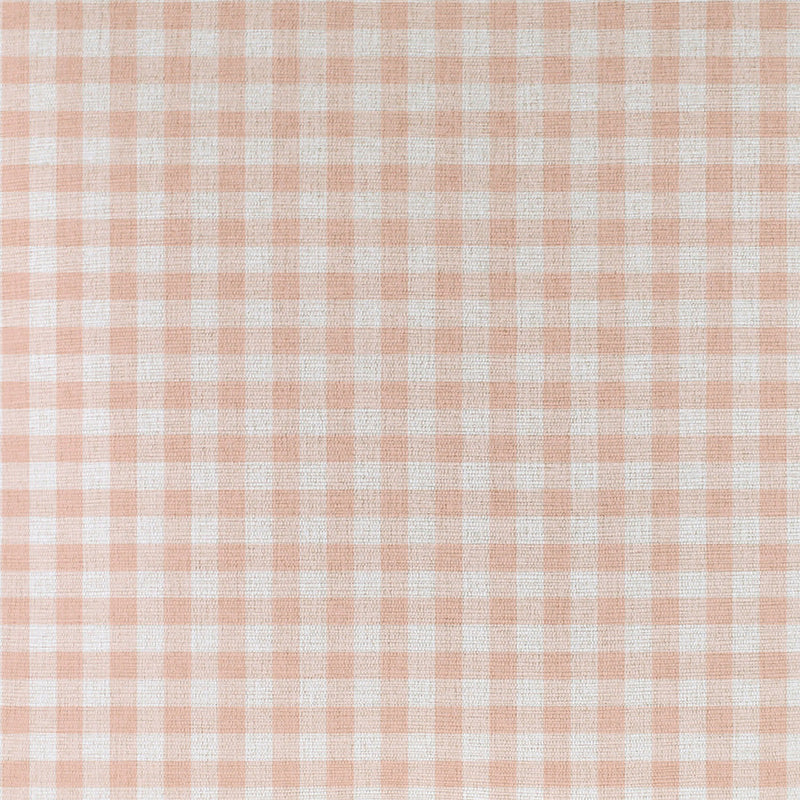 Cushion Cover-With Piping-Ginglam Peach-35cm x 50cm
