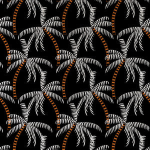 Cushion Cover-Coastal Fringe Black-Tavarua-35cm x 50cm