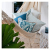 Cushion Cover-Coastal Fringe Natural-Bora Bora-45cm x 45cm