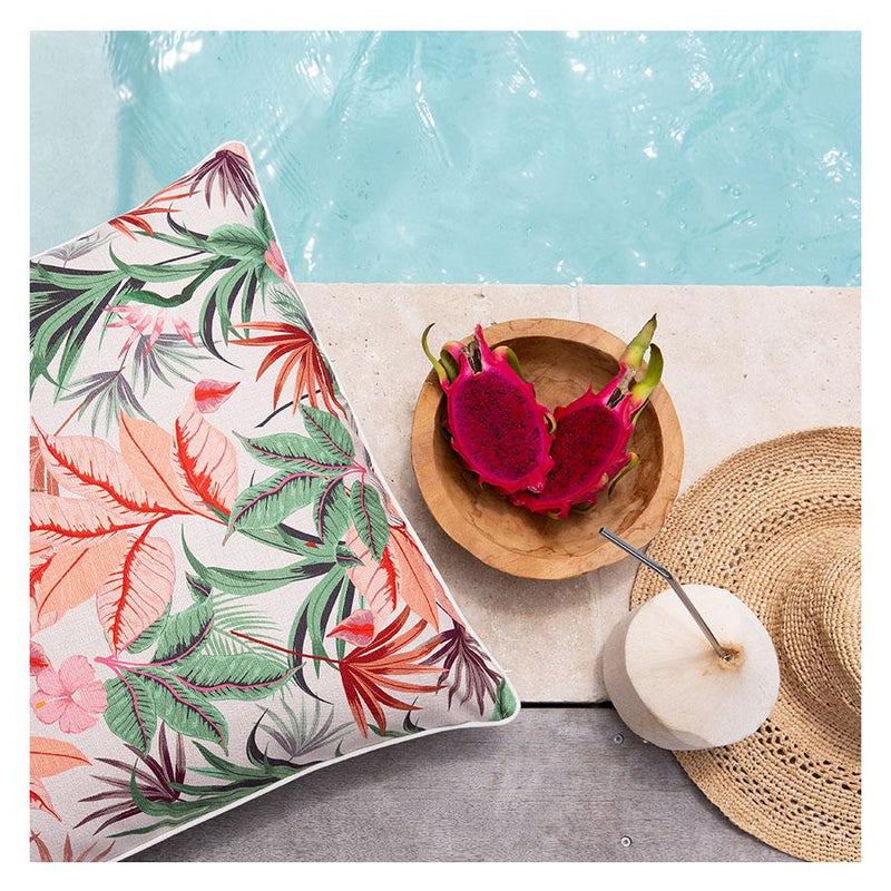 Cushion Cover-With Piping-Desert Garden-45cm x 45cm
