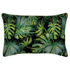 Cushion Cover-Coastal Fringe Black-Palm Trees Black-45cm x 45cm