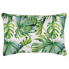 Cushion Cover-Coastal Fringe Black-Palm Trees Black-60cm x 60cm