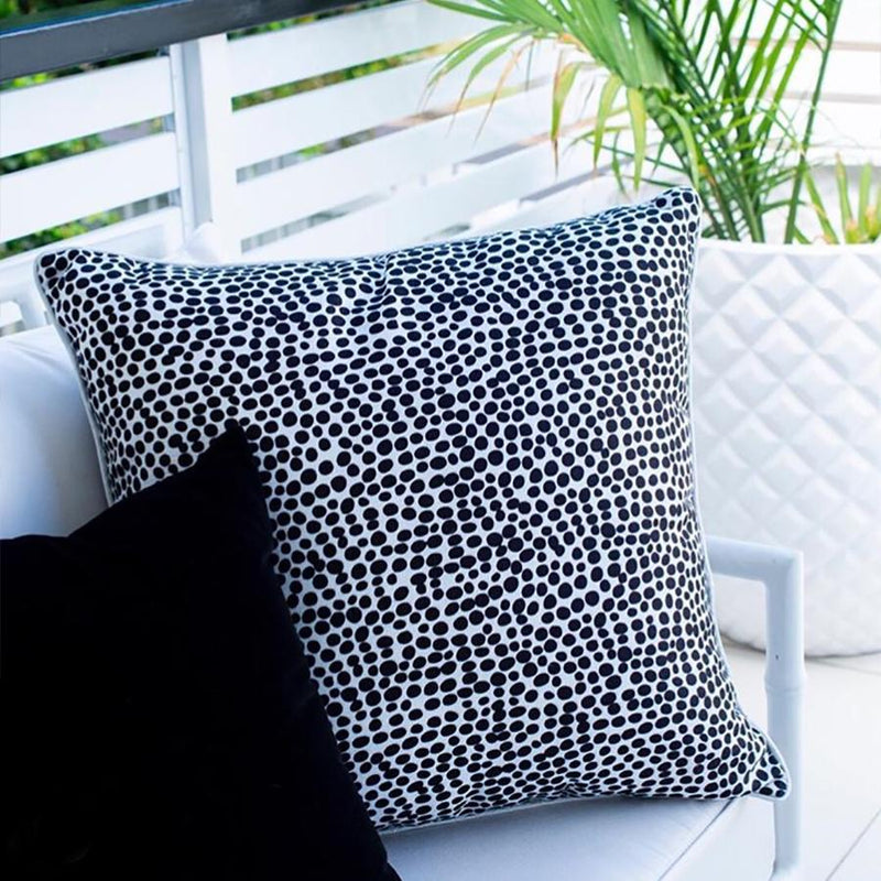Cushion Cover-With Piping-Pebbles-45cm x 45cm