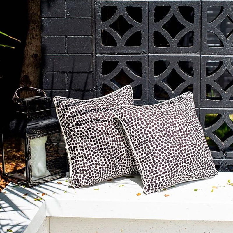 Cushion Cover-With Piping-Pebbles-45cm x 45cm
