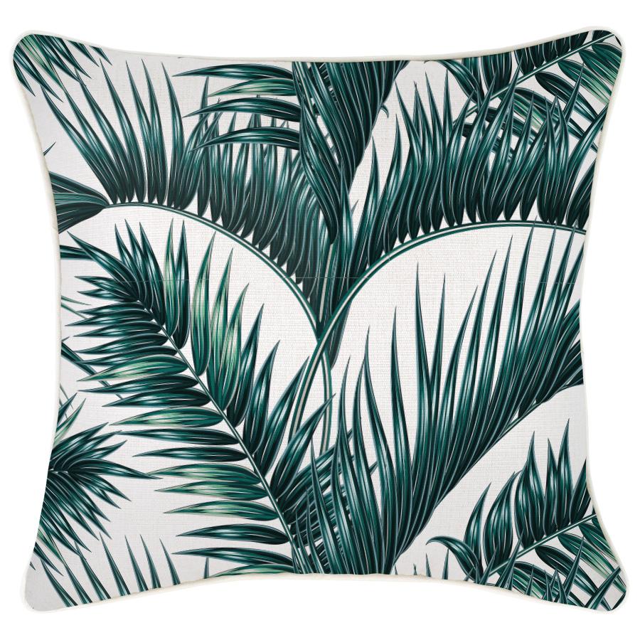 Cushion Cover-With Piping-Palm Fronds-60cm x 60cm