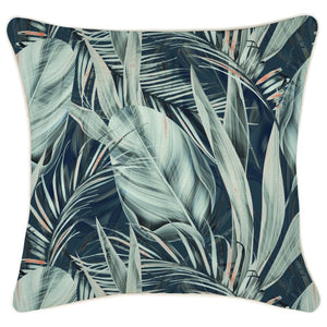 Cushion Cover-With Piping-Poolside Blue-45cm x 45cm