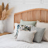 Cushion Cover Coastal Fringe Natural Solid Natural 60cm x 60cmVP20  Lifestyle 13