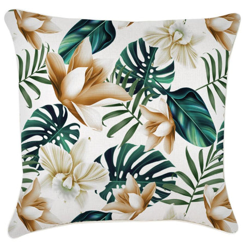 Cushion Cover-Coastal Fringe Natural-Cook Islands-45cm x 45cm