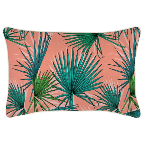 Cushion Cover-Coastal Fringe-Coral Coast-60cm x 60cm