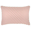 Cushion Cover-Coastal Fringe Natural-Zig Zag Blush-45cm x 45cm