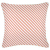 Cushion Cover-Coastal Fringe Natural-Seminyak Blush-60cm x 60cm