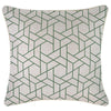 Cushion Cover-With Piping-Milan Green-60cm x 60cm