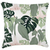 Cushion Cover-Coastal Fringe Black-Palm Trees Black-60cm x 60cm