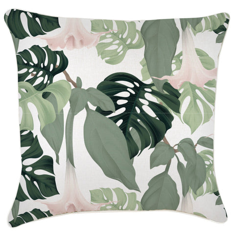 Cushion Cover-Coastal Fringe-Wild Green-60cm x 60cm