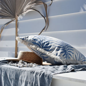 Cushion Cover-Coastal Fringe-Koh Samui-45cm x 45cm