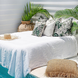 Cushion Cover Coastal Fringe Kona 45cm x 45cm28f53adc0 ad6d 420e 8416 d4e9eb33e892