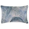 Cushion Cover-Coastal Fringe-Check Blue-60cm x 60cm
