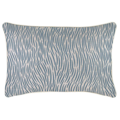Cushion Cover-Coastal Fringe-Tahiti Blue-45cm x 45cm