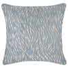 Cushion Cover-Coastal Fringe-Milan Blue-45cm x 45cm