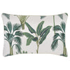 Cushion Cover-Coastal Fringe Black-Palm Trees Black-60cm x 60cm