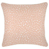 Cushion Cover-Coastal Fringe Natural-Zig Zag Blush-60cm x 60cm