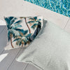 Cushion Cover With Piping Lunar Pale Mint 60cm x 60cmVP20  Lifestyle 9