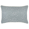 Cushion Cover-Coastal Fringe-Tall-Palms-Smoke-35cm x 50cm