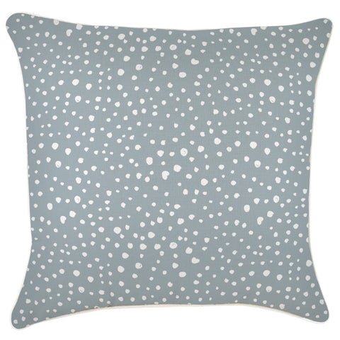 Cushion Cover-With Piping-Tahiti Blue-60cm x 60cm