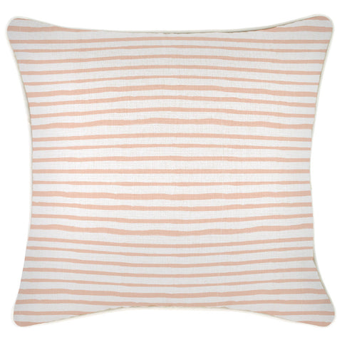 Cushion Cover-With Piping-Seminyak Blush-60cm x 60cm