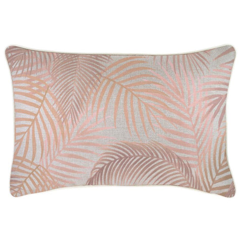 Cushion Cover-With Piping-Paint Stripes Blush-60cm x 60cm