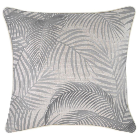 Cushion Cover-Coastal Fringe-Deck-Stripe-Smoke-45cm x 45cm