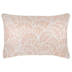 Cushion Cover-With Piping-Positano Blush-35cm x 50cm