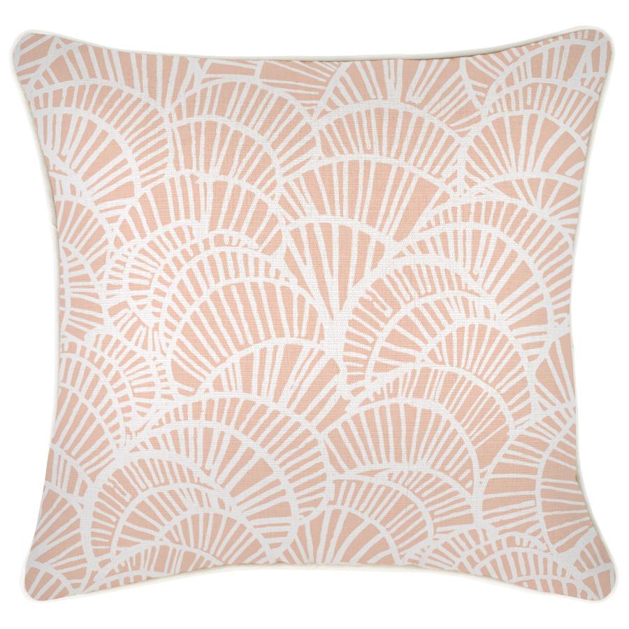 Cushion Cover-With Piping-Positano Blush-45cm x 45cm