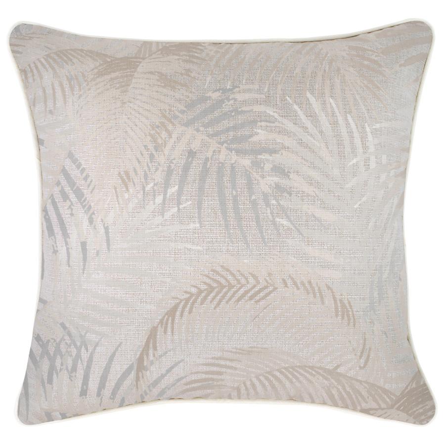 Cushion Cover-With Piping-Seminyak Biscuit-45cm x 45cm