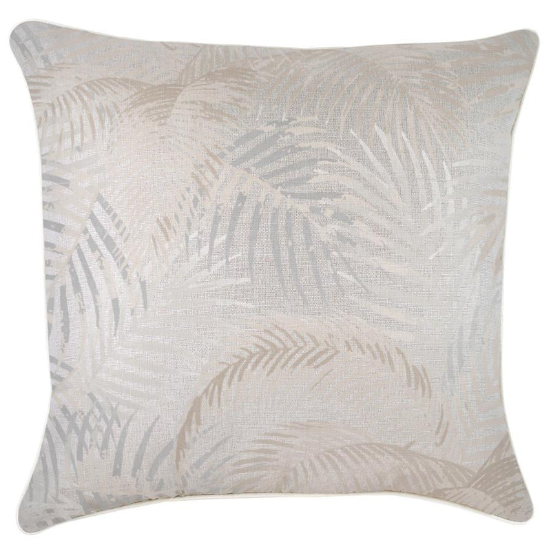 Cushion Cover-With Piping-Seminyak Biscuit-60cm x 60cm