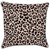 Cushion Cover-With Black Piping-Jungle Peach-45cm x 45cm