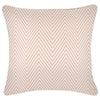 Cushion Cover-With Piping-Zig Zag Blush-35cm x 50cm