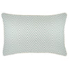 Cushion Cover-With Piping-Zig Zag Pale Mint-35cm x 50cm