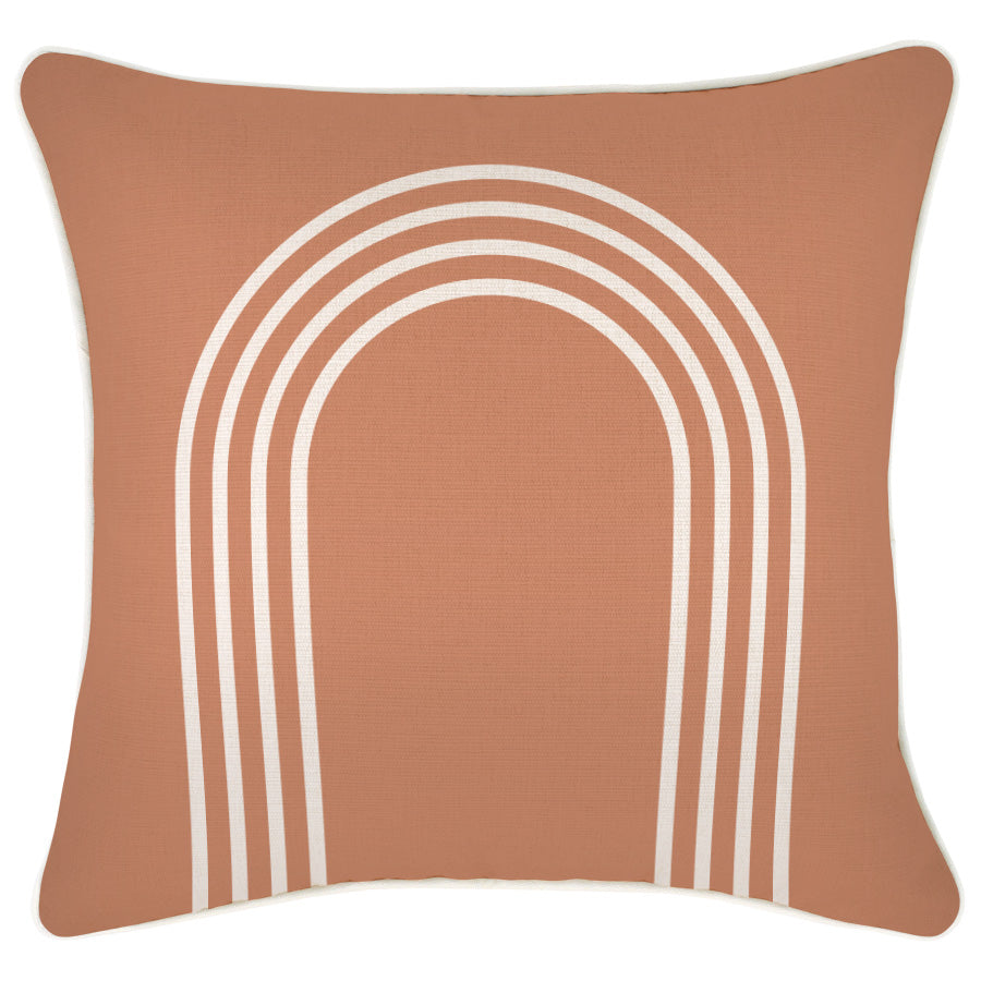 Cushion Cover-With Piping-Arch-Clay-45cm x 45cm