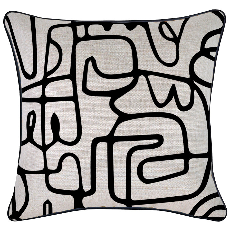Cushion Cover-With Piping-Cover-Art-Studio-45cm x 45cm